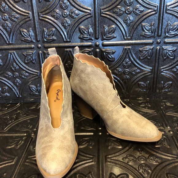 Distressed Booties - Picture 2 of 3